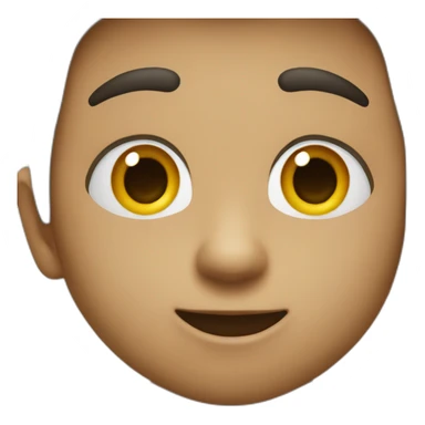 Niño negro picando ojo sticker