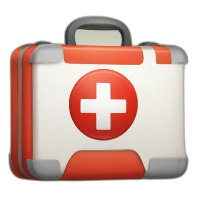 First Aid kit sticker