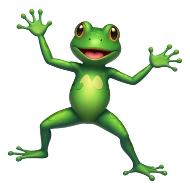 create a dancing frog gif sticker