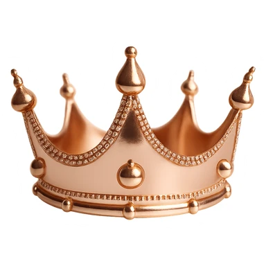 Remove the background from the image, keeping the crown edges clean and sharp with no background visible. sticker