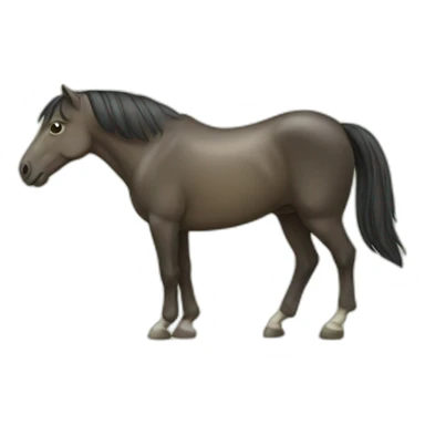 horse turtle sticker