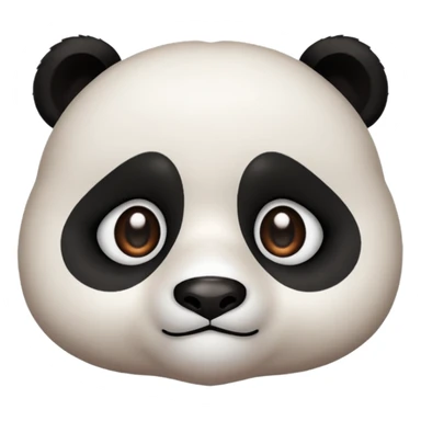 Can you create a panda crying emoji for me 🐼 this panda with.. crying, 🥺 with these eyes,  🥹 and these, 😏 and this sticker
