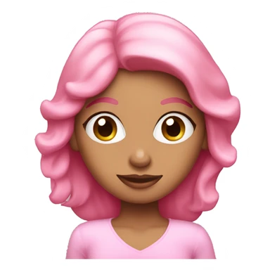 Pink Pilates princess sticker