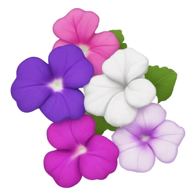 Petunias sticker