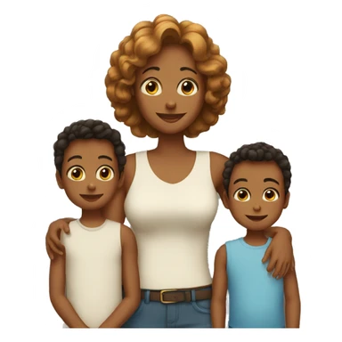 Mother -2 Sons sticker