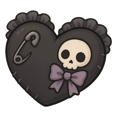 goth object sticker