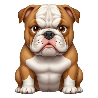British bulldog sticker