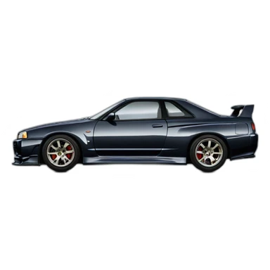 nissan skyline gtr34 sticker