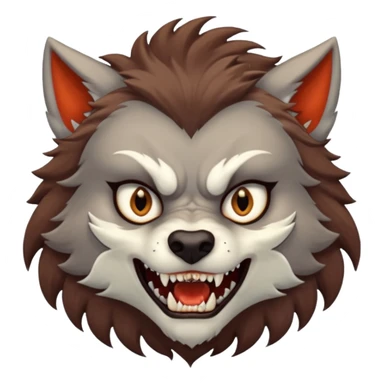 Female Werewolf sticker