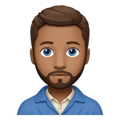  Edwin Epps from 12 Years of Slave with blue eyes, brown hair and short beard, light skin, light brown outfit sticker