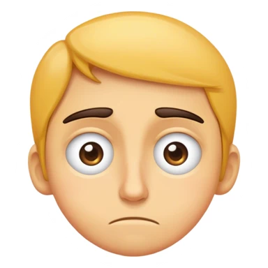 Emoji cansado  sticker