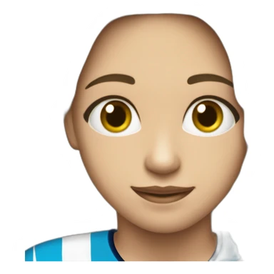 Mônica com camisa do grêmio  sticker