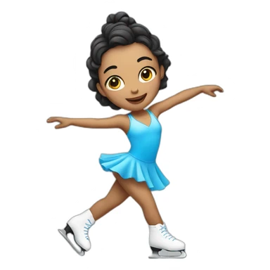 figure skating sticker