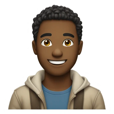 Brother with smile sticker