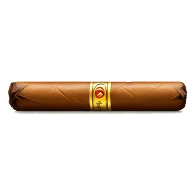 cigar with gold label sticker