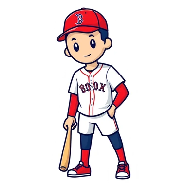 Red Sox t-shirt  sticker