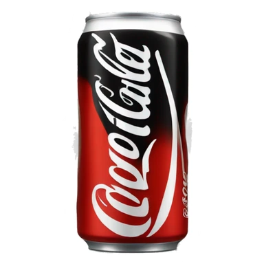 Coke zero can  sticker