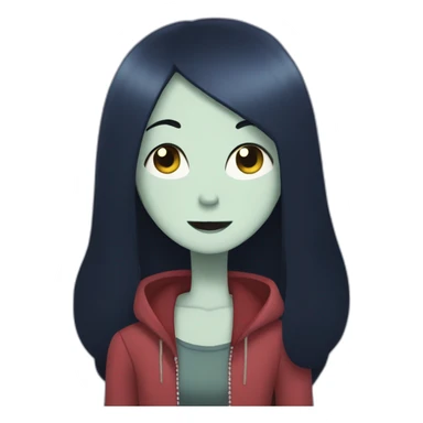 Marceline Adventure time sticker
