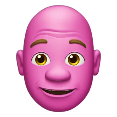 Pink Shrek  sticker