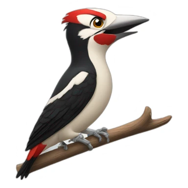 woodpecker movie cartoon sticker