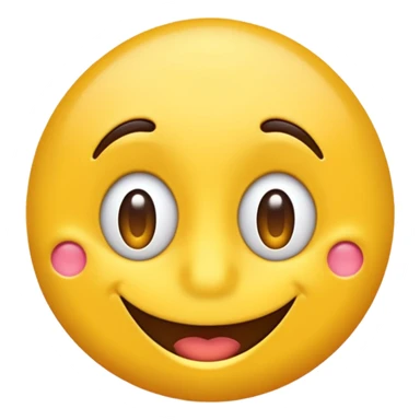 a whimsical flaboyant goofy emoji sticker