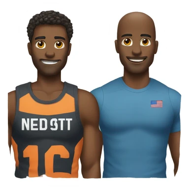 Combine these two emojis 🧠💪 sticker