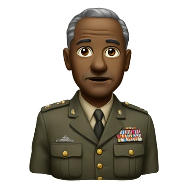 photorealistic serious leader world war ii sticker