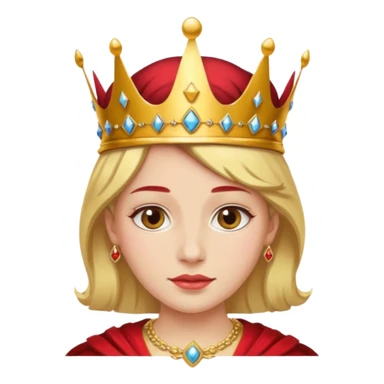 RED Crown King sticker