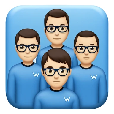 Weezer blue album sticker