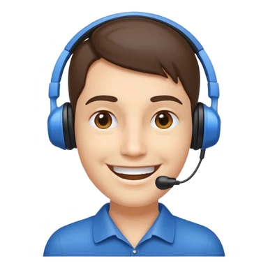 Smile with bluetooth music  sticker