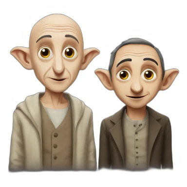 Dobby et Zemmour sticker