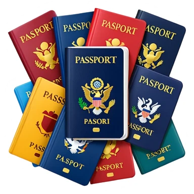passports sticker