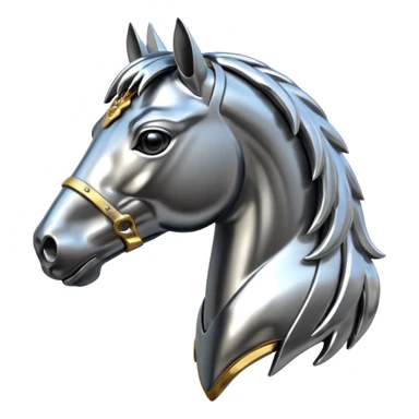 Mustang logo full horse sticker