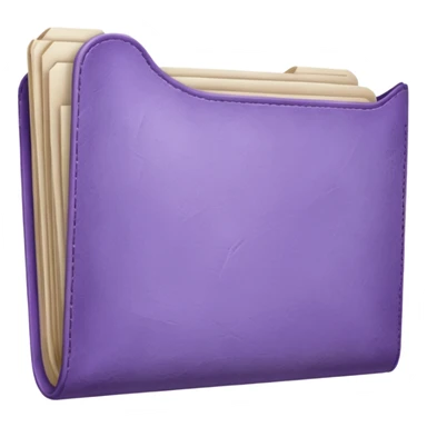 lilac parchment sticker