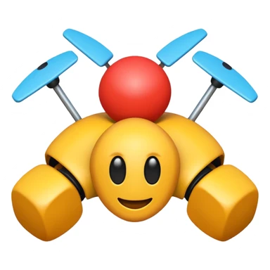 simplified emoji of a quad sticker