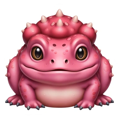Cute Bufo is blushing sticker