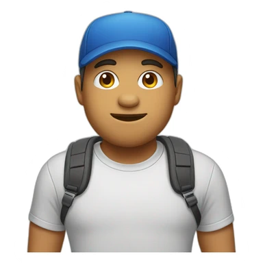 Ours avec casquette sticker