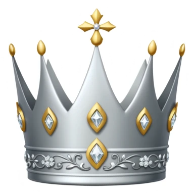 silver crown, gold crown, diamond crown sticker