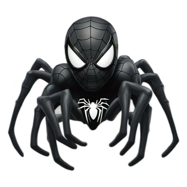 Symbiote Spiderman sticker