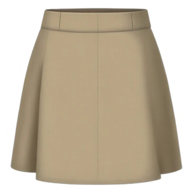 ventral view skirt sticker