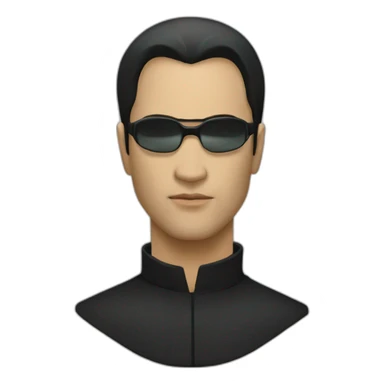 neo from the matrix sticker