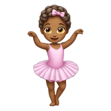 Bébé danseuse classique  sticker