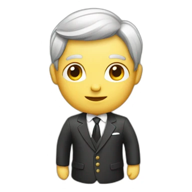 French Lawyer on dress sticker