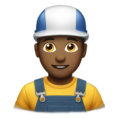 electrician with a lightning sticker