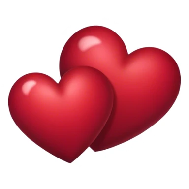 Coeur rouge bordeaux  sticker