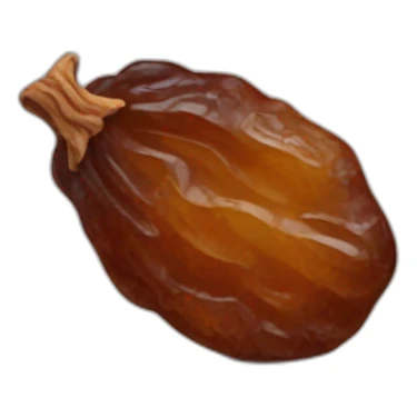 dried raisin sticker