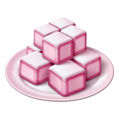 Turkish delight white plate sticker