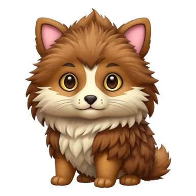 armored cute animal sticker