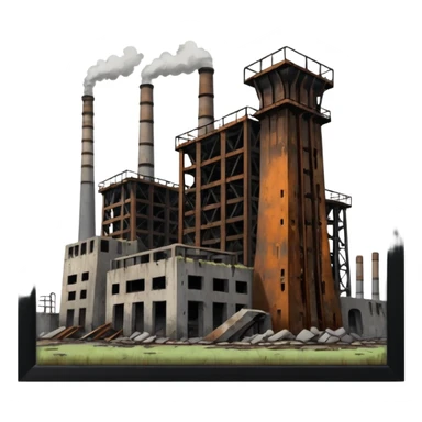 the power plant ruins sticker