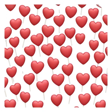 heart lollipop sticker
